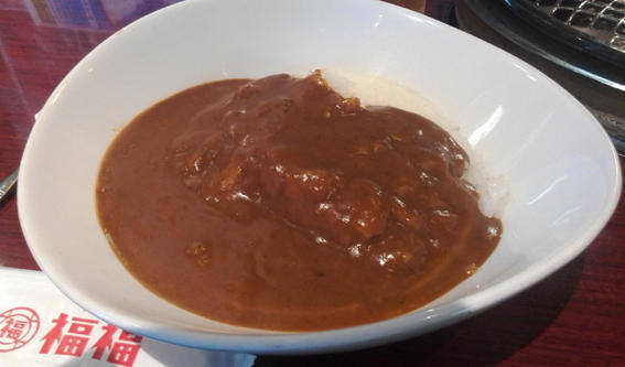 カレーの味 ワンコイン 以下ランチ ッ大阪市都島区京橋 焼肉福福 焼肉屋のカレー５００円 税込 A関西ニュース